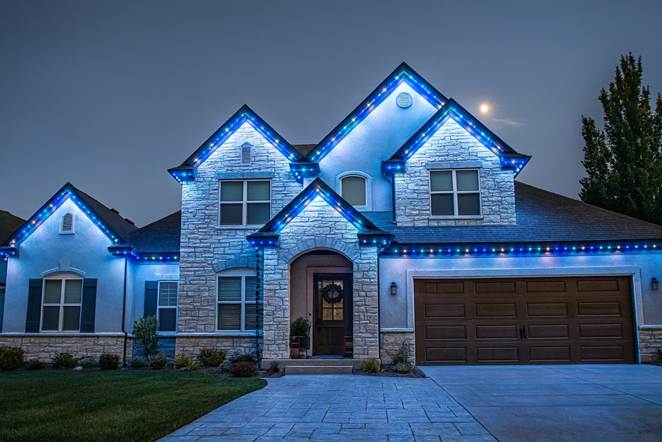 How Permanent Lighting in Utah Handles Extreme Weather Conditions